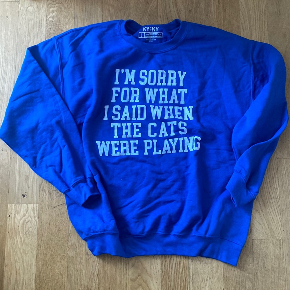 EEUC like new Kentucky for Kentucky mens large sweatshirt